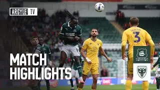 Match Highlights | Argyle v AFC Wimbledon