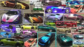 BEST 25 PAINT JOBS of January I GTA 5 Online Crew Colors