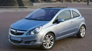 Opel corsa - Замена переднего трос ручника   (короткий) 