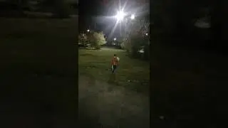 Ночь в детском парке
