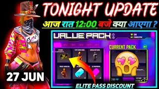 tonight update | elite pass discount event | tonight update of free fire @STARGAMERSfreefire #freefire