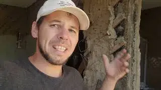 У ПРИХОЖЕЙ ПОЯВИЛИСЬ СТЕНЫ/ЧТО МЫ РЕШИЛИ С ДОМОМ/СЕСТРЕ ПОНРАВИЛАСЬ ДОСКА ИЗ ДПК ОТ  WOODGRAND
