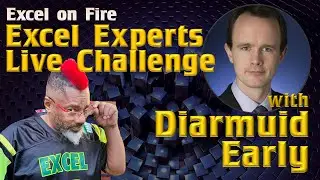 Excel Experts Live Challenge: Diarmuid Early vs. The Jumbled Course Completions