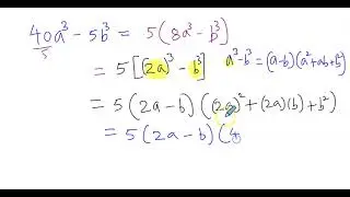 Special Products and Factors
