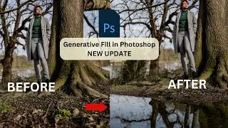 Generative Fill in Photoshop. New Update. 2024