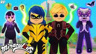MARINETTE AND ADRIEN USE NEW TRANSFORMATIONS TO BEAT CHRYSALIS NO MIRACULOUS RP - MIRACULOUS ROBLOX!