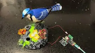 Arduino Speech Recognition Engine + MP3 module + Electronic Pet Birds
