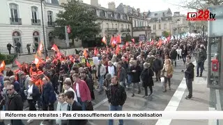Réforme des retraites : pas d’essoufflement dans la mobilisation