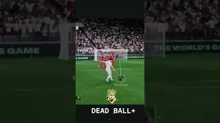EA Sports FC 24 Inside Foot Curled Free Kick | Dead Ball Plus