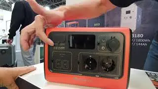 Small solar generator for outdoor and RV use from Bluetti.