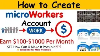 How to Create a Microworkers Account in 2026 | Step by Step Beginner Guide