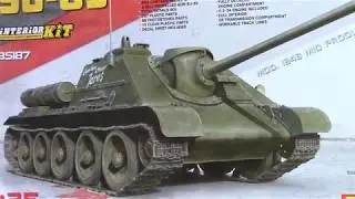 Miniart SU85 full interior kit review