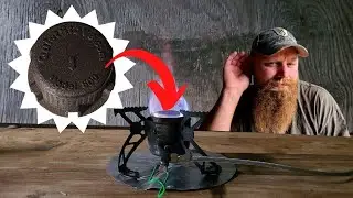 Quiet Stove ... Make your jet engine camp stove quieter
