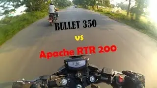 Royal Enfield Classic 350 vs TVS Apache RTR 200 4v | Dangerous Street Race | Episode 4 |