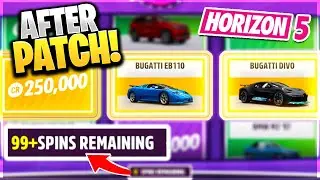 *NEW* Forza Horizon 5 Money Glitch! HOW TO GET Super Wheel Spins FAST