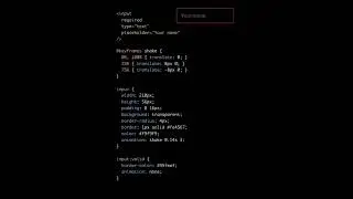 CSS Shaking Validation    #frontend #html #css #coding #developer