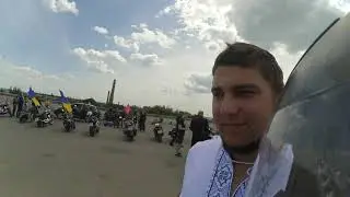 День міста Ізюм ОБФ байкери проїхали колоною