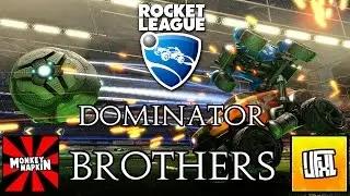 Dominator Brothers (Rocket League Funny Moments) w/IJFXL