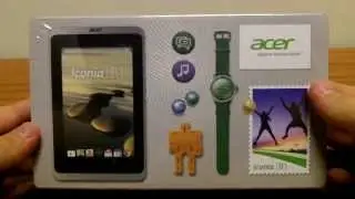 Unboxing y analisis tablet acer iconia b1-720 "Español"