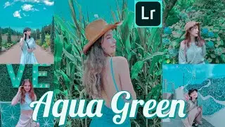 Lightroom Mobile Presets Free DNG I Free Lightroom Mobile Tutorial 2020 | Aqua Green Preset
