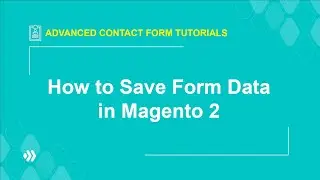 How to save form data in Magento 2