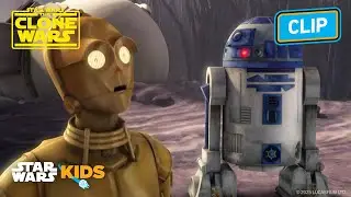 R2-D2 is a Pilot!? 🤖 | Star Wars: The Clone Wars | 