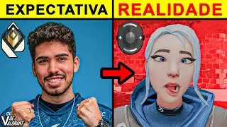 EXPECTATIVA vs REALIDADE no Valorant...