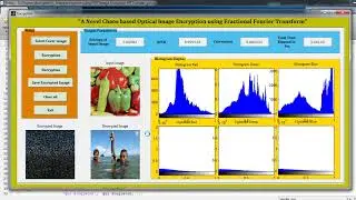 Image Encryption using Fractional Fourier Transform (FRFT) MATLAB code || MATLAB Project