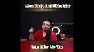 Làm tiếp thị liên kết sàn nào uy tín #shorts