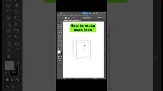 Quick Tutorial | How To Make Book Icon in Adobe Illustrator