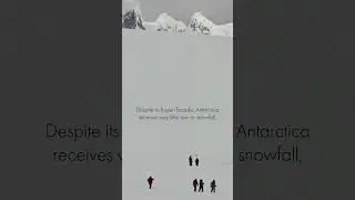 Did you know Antarctica is a frozen desert?