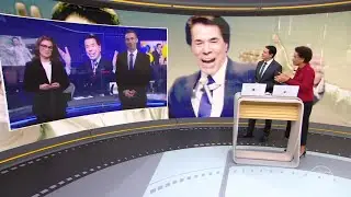 Troca de apresentadores durante a cobertura especial da morte de Silvio Santos (17/08/24) | JH → JN