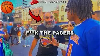 Asking NEW YORK KNICKS FANS ABOUT.. The Pacers *WENT WILD*