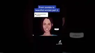 From zombie beautiful women part 2 #tiktok #trend