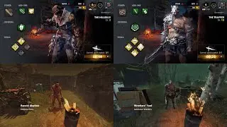 Dead by Daylight Mobile 2nd Beta Test - Hillbilly & Trapper Gameplay (No Commentary)