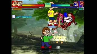 OG Mugen Request - Caillou & Boris Vs Ren and Stimpy (jtarrant)