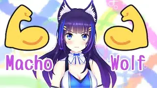 This Wolf Girl is Macho (?!) - Yoshibana Kokoro VTuber Highlights [Eng Sub]