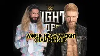 Edge vs. Seth Rollins World Heavyweight Championship Night Of Champions 2023 prediction