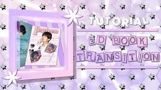 3D BOOK TRANSITION | ALIGHT MOTION TUTORIAL 🌺
