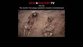 The first plague pandemic reaches Constantinople