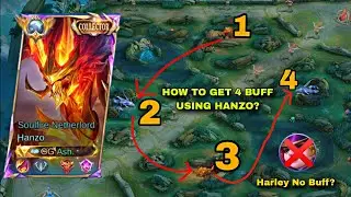 HOW TO GET 4 BUFFS USING NEW HANZO ROTATION!!🤫 (High Risk High Reward tricks)