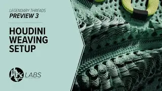 Houdini Weaving Tutorial - Legendary Threads (Preview 3)
