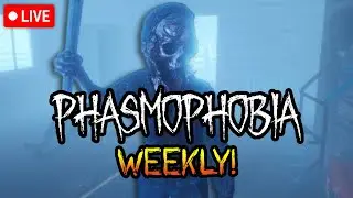 LIVE Phasmophobia | Tortoise And The HARE! Weekly Challenge