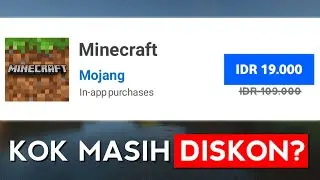 Kenapa Minecraft Bedrock Masih Diskon?