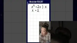 Wo ist der Fehler pt.1 ? 