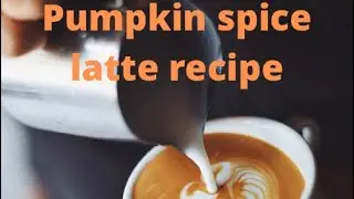 Pumpkin spice latte recipe - vegan, keto, paleo