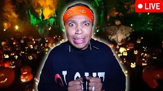 Ezee gets lost in the Haunted Forest! #SpookTober #Live