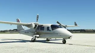MSFS2020 TECNAM P2006T MK II Messing a little bit with the Osprey Aircraft