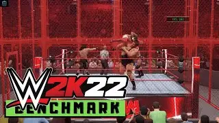 WWE 2K22 PC BENCHMARK - 1440P ULTRA (PC 10700K + RTX 3070)