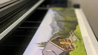 Apache printer prints on bathroom tiles